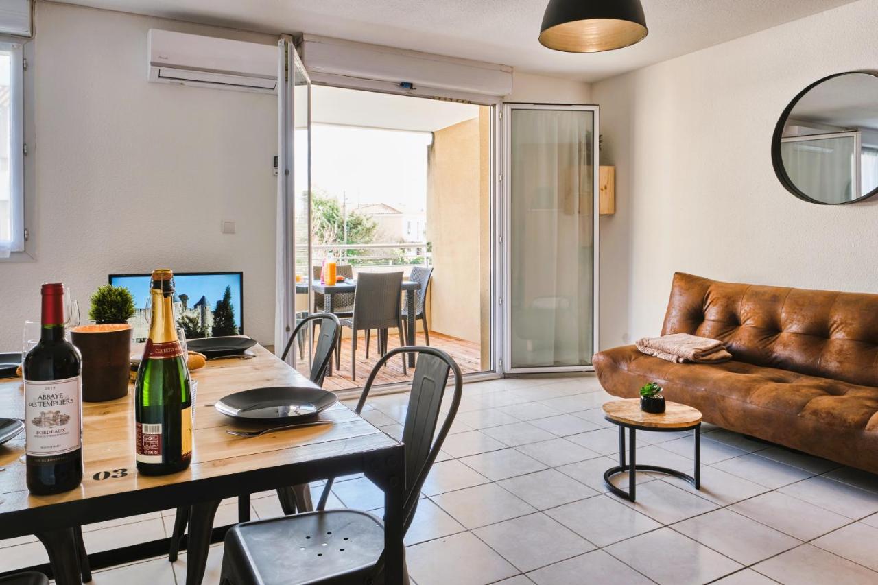 Tout Confort ! Calme, Climatisation, Piscine, Parking Gratuit, Grande Terrasse, Netflix, Wifi Καρκασόν Εξωτερικό φωτογραφία